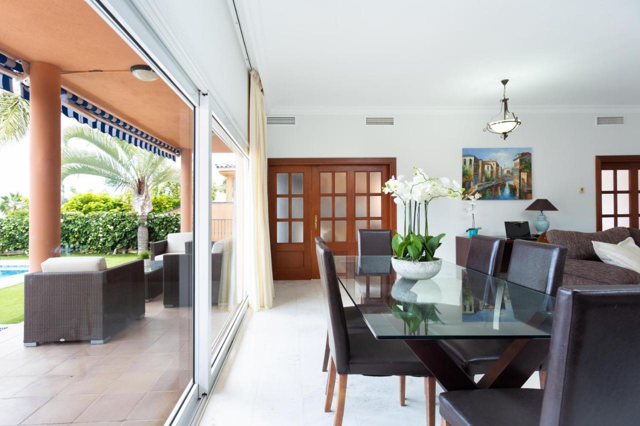 Maravillosa Villa De Lujo Con Piscina Privada Пуэрто-де-Сантьяго Экстерьер фото