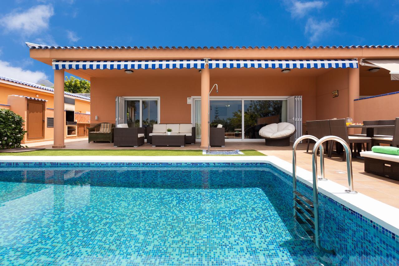 Maravillosa Villa De Lujo Con Piscina Privada Пуэрто-де-Сантьяго Экстерьер фото